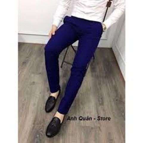 Quần Âu Nam Dáng Ôm Vải Co Giãn MẶC TẠO CẢM GIÁC THOẢI MÁI