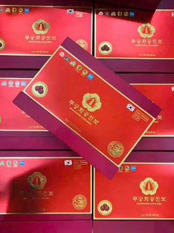 An Cung Chính Phủ Trầm Hương Mugunghwa Hàn Quốc - Hỗ trợ sức khỏe não bộ, 60 viên , quà tặng cao cấp