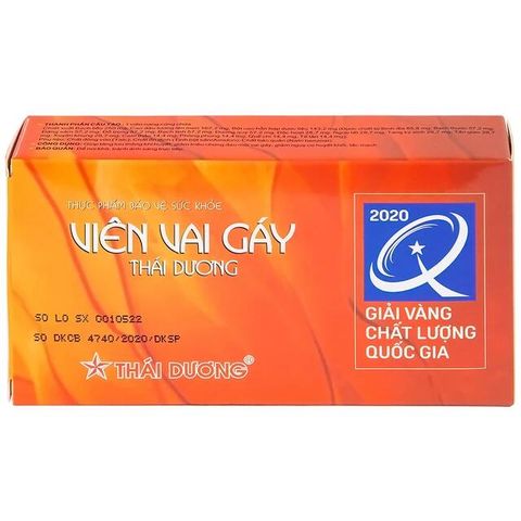Giúp tăng lưu thông khí huyết Viên Vai Gáy Thái Dương (2 vỉ x 15 viên)