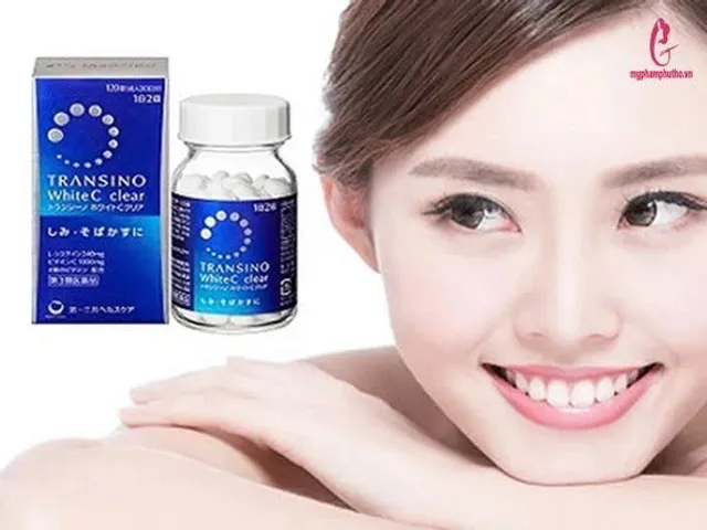  Viên Uống Transino White C Clear Nhật Bản 240 Viên – Hỗ Trợ Giảm Sạm Da, Đốm Nâu, Tàn Nhang, Bổ Sung Vitamin C Và Dưỡng Chất Cho Da Khỏe