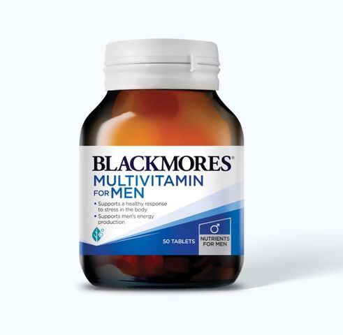 [Hàng nhập khẩu] Vitamin Tổng Hợp Nam Blackmores Men's Performance Multi - Viên Uống Bổ Sung Dinh Dưỡng, Tăng Cường Sức Khỏe và Năng Lượng