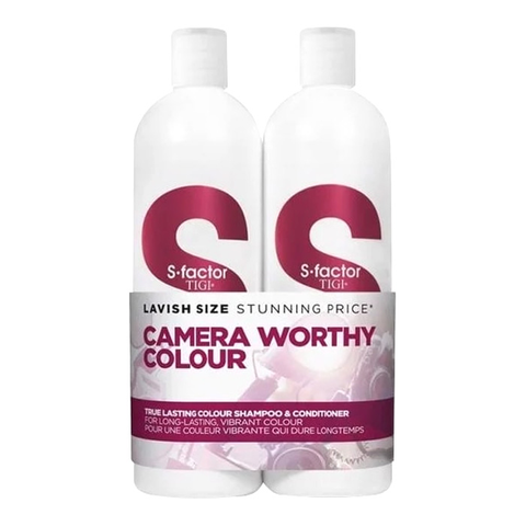 Cặp Gội Xả Tigi Trắng S-Factor 750ml 795661