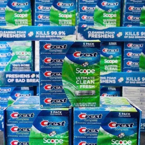  ( HÀNG CHÍNH HÃNG MỸ) KEM ĐÁNH RĂNG CREST SCOPE EXTRA WHITENING - TUÝP 232G