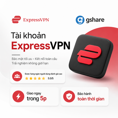Tài khoản ExpressVPN Giá Rẻ