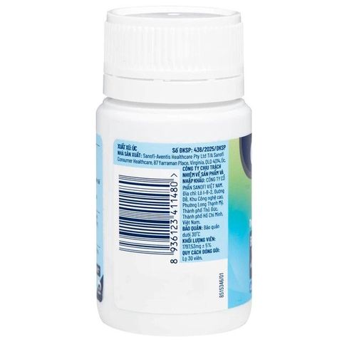 Ostelin Calcium & Vitamin D3 Sanofi 30 Viên – Bổ Sung Canxi D3, Hỗ Trợ Hấp Thụ Canxi, Chăm Sóc Xương Răng Chắc Khỏe