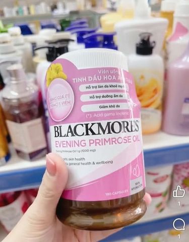Blackmores Evening Primrose Oil 190v cân bằng nội tiết, đẹp da, date 2027 💸 Giá rẻ chốt ngay