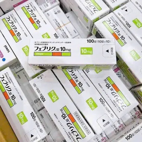 Viên Uống Gút Feburic 10mg Nhật Bản Nội Địa - Hỗ Trợ Giảm Axit Uric Blood, Giảm Đau Khớp