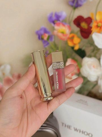 💄 Set son Whoo Gongjinhyang Glow Lip Balm dưỡng môi hồng hào, tặng ví trắng, Giao nhanh 2h