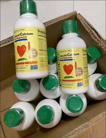 Canxi dạng nước ChildLife Liquid Calcium with Magnesium chai 473ml 