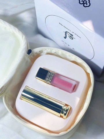 💄 Set son Whoo Gongjinhyang Glow Lip Balm dưỡng ẩm cao cấp kèm ví trắng sang trọng chính hãng