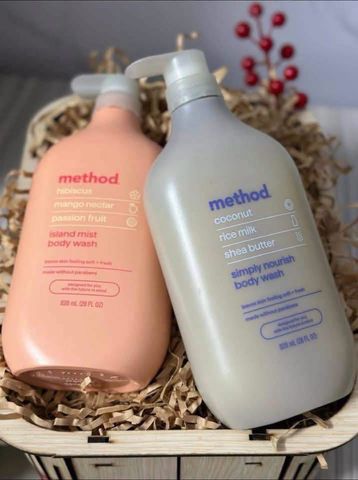 (HÀNG CHÍNH HÃNG MỸ) SỮA TẮM METHOD BODY COCONUT 🥥 828ml