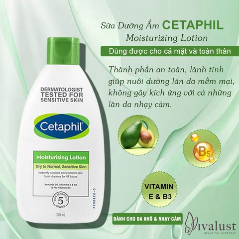 (HÀNG CHÍNH HÃNG MỸ) SỮA DƯỠNG ẨM CENTAPHIL MOISTURINING LOTION