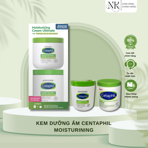 (HÀNG CHÍNH HÃNG MỸ) KEM DƯỠNG ẨM CETAPHIL MOISTURIZING CREAM ULTIMATE