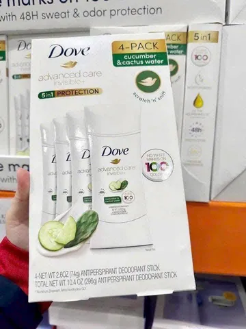 (HÀNG CHÍNH HÃNG MỸ) LĂN KHỬ MÙI DOVE ADVANCED CARE 74G