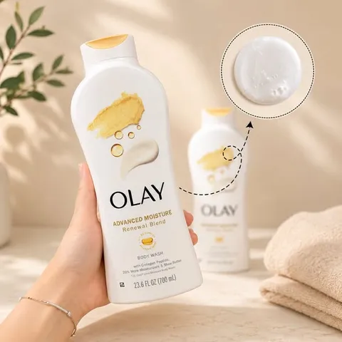 (HÀNG CHÍNH HÃNG MỸ) SỮA TẮM OLAY ADVANCED MOISTURE 700ML