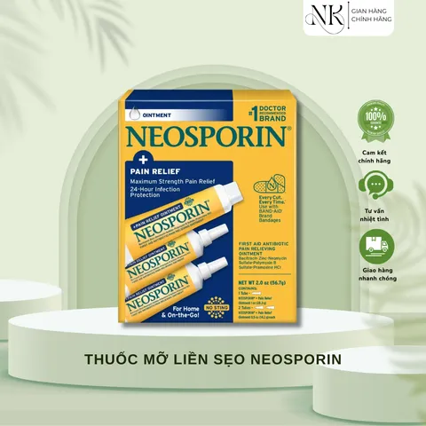 (HÀNG CHÍNH HÃNG MỸ) TUÝP HỖ TRỢ LIỀN SẸO NEOSPORIN