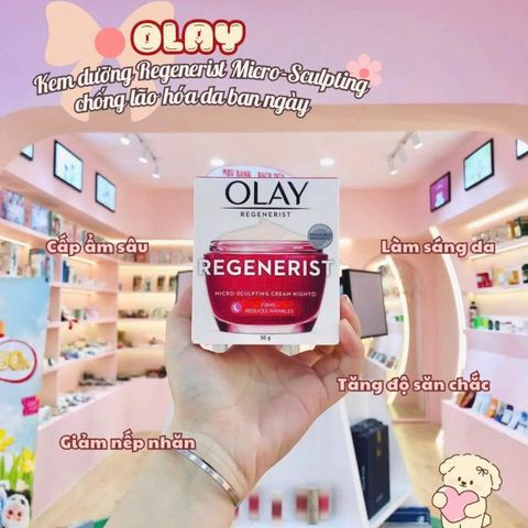 ✨ Set Olay Regenerist Sữa Rửa Mặt & Kem Dưỡng Chống Lão Hóa - Giao Hàng Hỏa Tốc, Tiết Kiệm