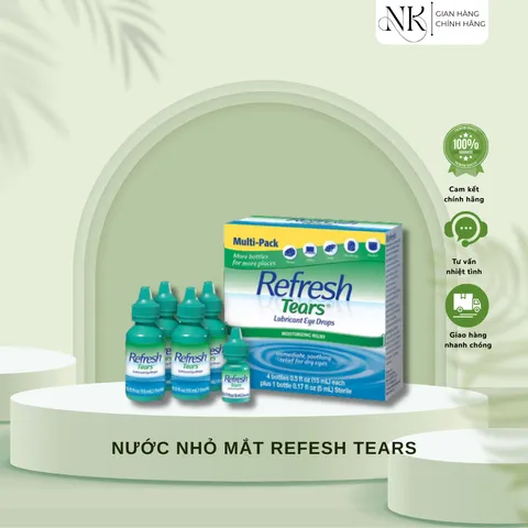 (HÀNG CHÍNH HÃNG MỸ) NƯỚC NHỎ MẮT REFESH TEAR