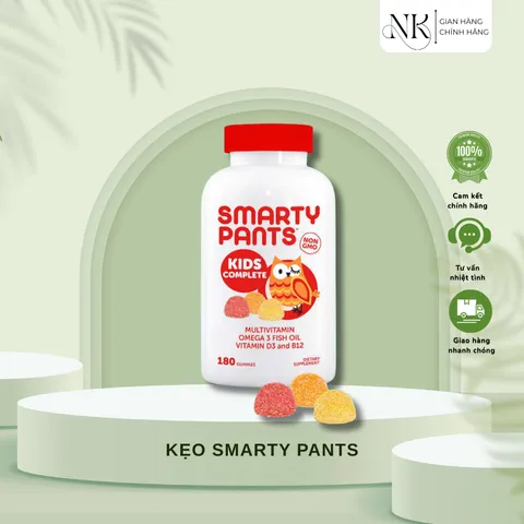 (HÀNG CHÍNH HÃNG MỸ) KẸO DẺO SMARTY PANTS