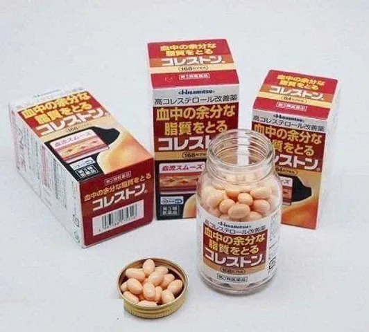 Viên Uống Giảm Cholesterol Và Tuần Hoàn Máu Koreston Hisamitsu Nhật Bản (Hộp 168 Viên) - Hỗ Trợ Giảm Mỡ Máu, Tê Lạnh Chân Tay