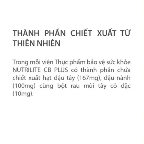 TP BVSK Nutrilite CB Plus 795880