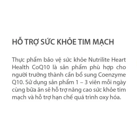 TP BVSK Nutrilite Heart Health CoQ10 795886