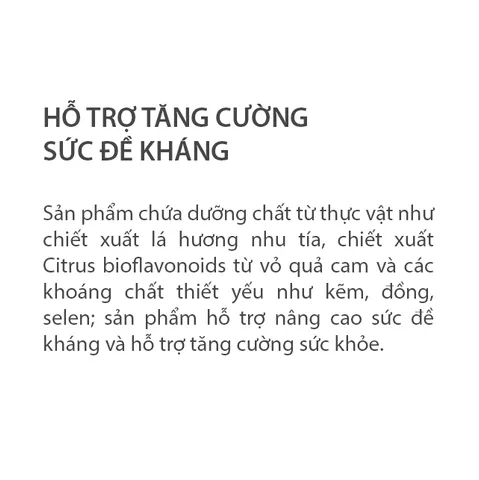Thực phẩm bảo vệ sức khỏe Nutrilite Immunity Defense ZinC + Holy Basil 795901