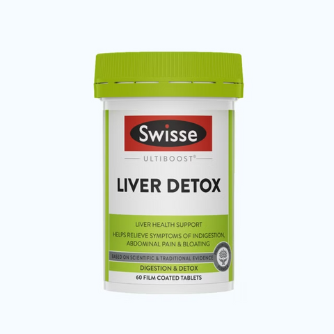 (Có tem) Viên uống thải độc gan mật Úc Swisse Ultiboost Liver Detox