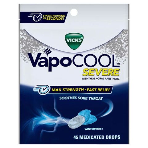 Kẹo ngậm Vicks VapoCool gói 45 viên của Mỹ