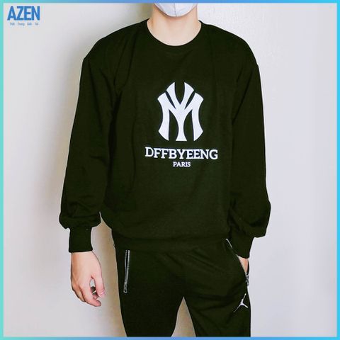 [Siêu Rẻ] Áo sweater nỉ bông in logo New YORK form unisex nam nữ