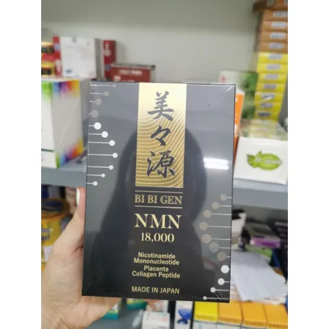 Viên Uống Bibigen NMN 18000 Plus Nhật Bản Chính Hãng - Hỗ Trợ Chống Lão Hóa, Trẻ Hóa Da Toàn Diện (Hộp 90 Viên)