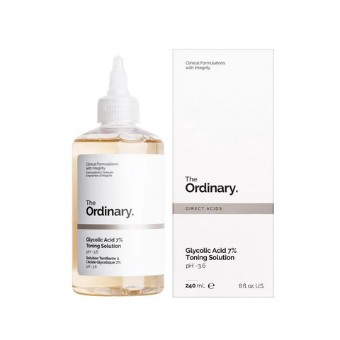 Nước Hoa Hồng The Ordinary Glycolic Acid 7% Toning Solution 240ml – Toner AHA Tẩy Tế Bào Chết, Làm Mịn Và Đều Màu Da