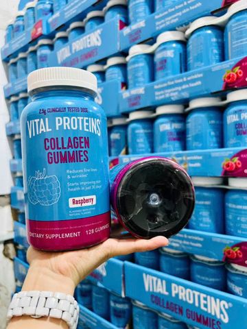 (HÀNG CHÍNH HÃNG MỸ) GUMMIES VITAL PROTEINS COLLAGEN GUMMIES ( 128 viên )