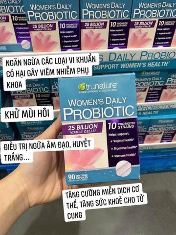 (HÀNG CHÍNH HÃNG MỸ) MEN VI SINH CHO PHỤ NỮ  WOMEN’S DAILY ROBIOTIC