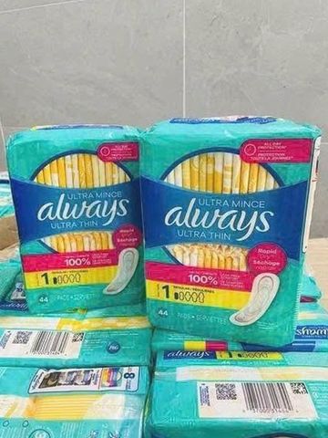 ✨ Băng vệ sinh Always Ultra Thin ngày đêm Mỹ siêu thấm, giao nhanh 2h
