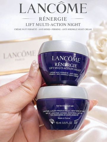 ✨ Lancome Rénergie Lift Multi-Action Night dưỡng da săn chắc 15ml ( Nobox )