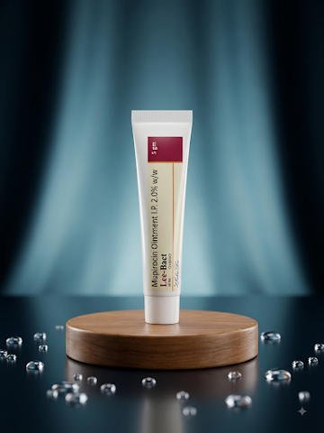 MupirocinOintment IP 2% kháng sinh dùng ngoài da , viêm nang lông, và mụn nhọt (5g)