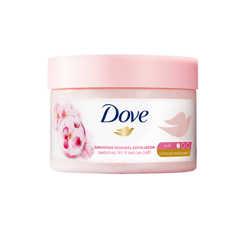 Tẩy Tế Bào Chết Body Dove Hương Hoa Anh Đào Chăm Da Sáng Mịn 280g [hàng nhập khẩu]