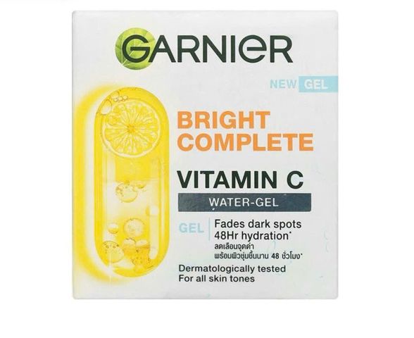 Gel Dưỡng Ẩm Trắng Da Garnier Bright Complete Vitamin C Water Gel 50ml [hàng nhập khẩu]