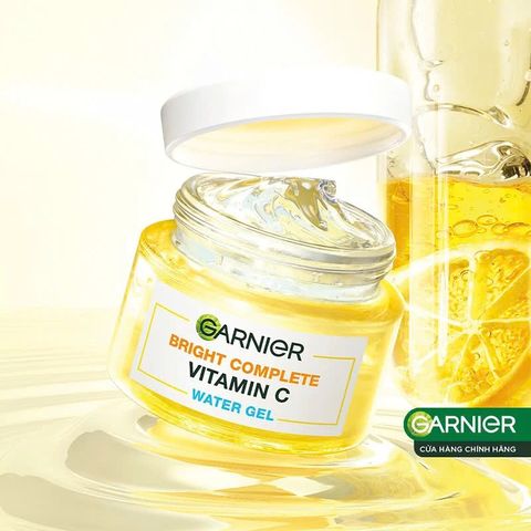 Gel Dưỡng Ẩm Trắng Da Garnier Bright Complete Vitamin C Water Gel 50ml [hàng nhập khẩu]