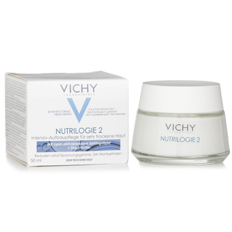 Kem Dưỡng Ẩm Vichy Nutrilogie 2 Mạnh Mẽ 50ml chính hãng 796113