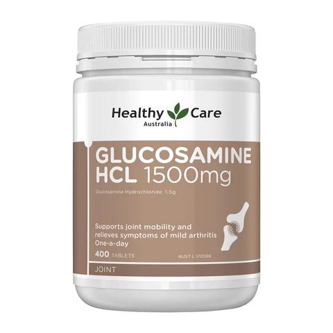  Healthy Care Glucosamin 1000mg - Hỗ trợ sụn khớp duy trì sức khỏe của hệ vận động 400 viên