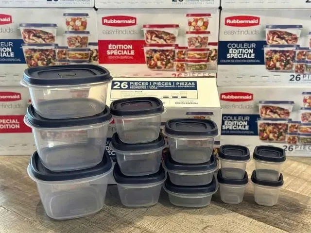 (HÀNG CHÍNH HÃNG MỸ) SET RUBBERMAID 26 MÓN - 13 HỘP