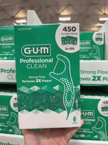 Tăm Chỉ Nha Khoa GUM Cao Cấp 300 cây làm sạch kẽ răng, ngừa sâu răng hiệu quả 🏷️ Rẻ vô địch!