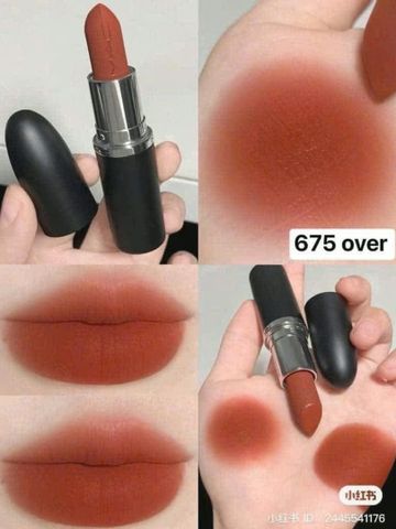 Son thỏi MAC Ximal Matte 675 Over The Taupe lì mịn môi Fullbox 🏷️ Giá sốc săn ngay!