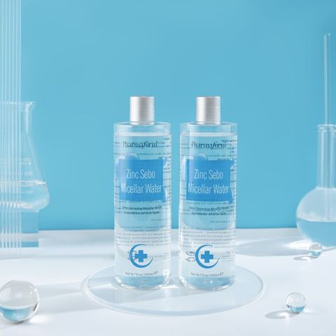 Nước Tẩy Trang Làm Sạch Sâu 400ml Pharmaform Zinc Sebo Micellar Warter 