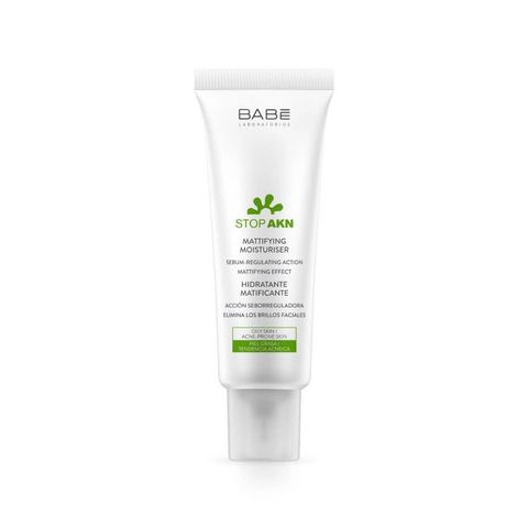 Kem Dưỡng Cho Da Dầu Mụn BABE Stop AKN Mattifying Moisturiser 50ml [hàng nhập khẩu]
