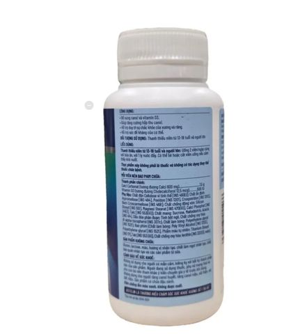 Viên uống ostelin Vitamin D3 canxi 130 viên-Hàng cty