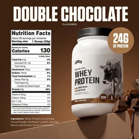 Whey protein - Giúp nuôi dưỡng cơ bắp và hỗ trợ giảm mỡ, sản xuất Mỹ