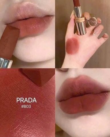 💄 Son Prada Monochrome B03 Mahogany chính hãng, lên màu chuẩn, giao hỏa tốc 2H